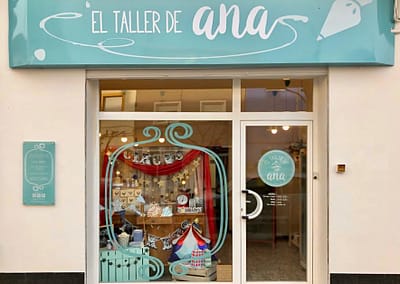 Diseño corporativo y local comercial El Taller de Ana