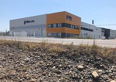Reforma fachada y oficinas Silos del Cinca