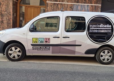 Diseño de furgoneta para Espacio Diseño